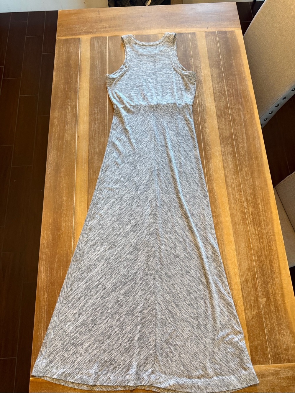 Lou & Grey Heather Gray Racerback Maxi Dress